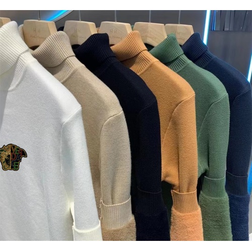 Cheap Versace Sweaters Long Sleeved For Men #1048825 Replica Wholesale [$48.00 USD] [ITEM#1048825] on Replica Versace Sweaters