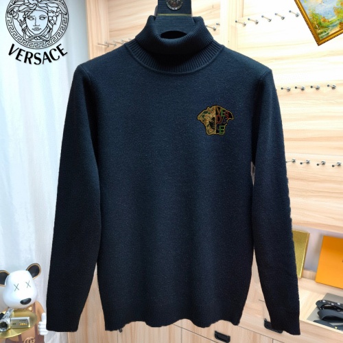 Cheap Versace Sweaters Long Sleeved For Men #1048829 Replica Wholesale [$48.00 USD] [ITEM#1048829] on Replica Versace Sweaters