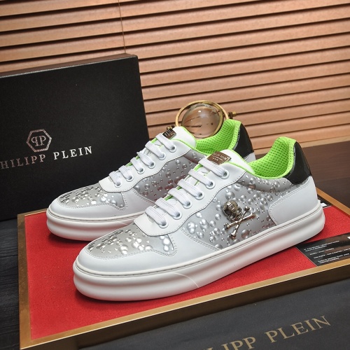 Cheap Philipp Plein Shoes For Men #1049125 Replica Wholesale [$80.00 USD] [ITEM#1049125] on Replica Philipp Plein PP Casual Shoes