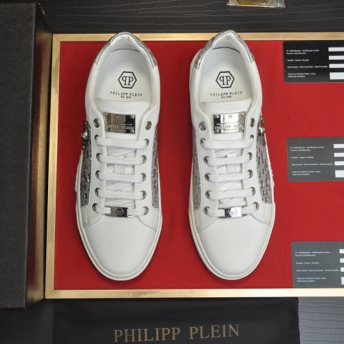 Cheap Philipp Plein Shoes For Men #1049128 Replica Wholesale [$80.00 USD] [ITEM#1049128] on Replica Philipp Plein PP Casual Shoes