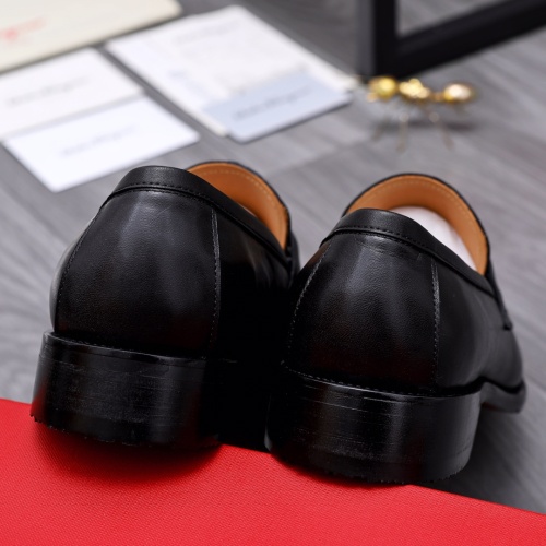Cheap Salvatore Ferragamo Leather Shoes For Men #1049187 Replica Wholesale [$82.00 USD] [ITEM#1049187] on Replica Salvatore Ferragamo Leather Shoes