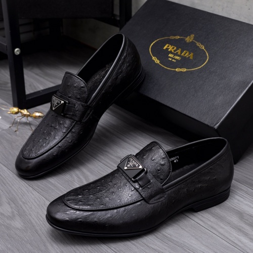 Cheap Prada Leather Shoes For Men #1049346 Replica Wholesale [$80.00 USD] [ITEM#1049346] on Replica Prada Leather Shoes