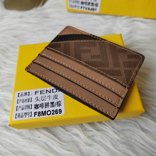 Cheap Fendi AAA Quality Card Case #1049432 Replica Wholesale [$40.00 USD] [ITEM#1049432] on Replica Fendi AAA+ Quality Wallet