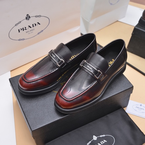 Cheap Prada Leather Shoes For Men #1049456 Replica Wholesale [$102.00 USD] [ITEM#1049456] on Replica Prada Leather Shoes