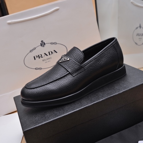 Cheap Prada Leather Shoes For Men #1049458 Replica Wholesale [$102.00 USD] [ITEM#1049458] on Replica Prada Leather Shoes
