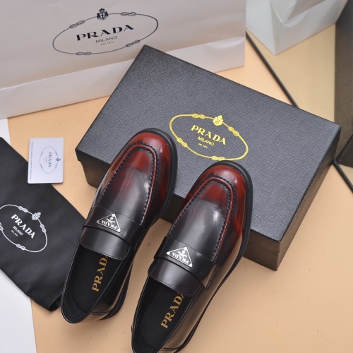 Cheap Prada Leather Shoes For Men #1049461 Replica Wholesale [$102.00 USD] [ITEM#1049461] on Replica Prada Leather Shoes