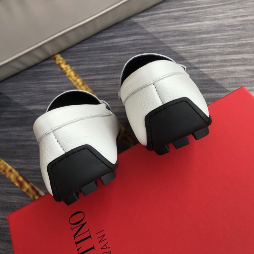 Cheap Valentino Leather Shoes For Men #1049575 Replica Wholesale [$98.00 USD] [ITEM#1049575] on Replica Valentino Leather Shoes