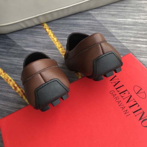 Cheap Valentino Leather Shoes For Men #1049576 Replica Wholesale [$98.00 USD] [ITEM#1049576] on Replica Valentino Leather Shoes