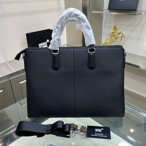 Cheap Mont Blanc AAA Man Handbags #1049695 Replica Wholesale [$155.00 USD] [ITEM#1049695] on Replica Mont Blanc AAA Man Handbags