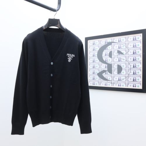 Cheap Prada Sweater Long Sleeved For Unisex #1049927 Replica Wholesale [$60.00 USD] [ITEM#1049927] on Replica Prada Sweater