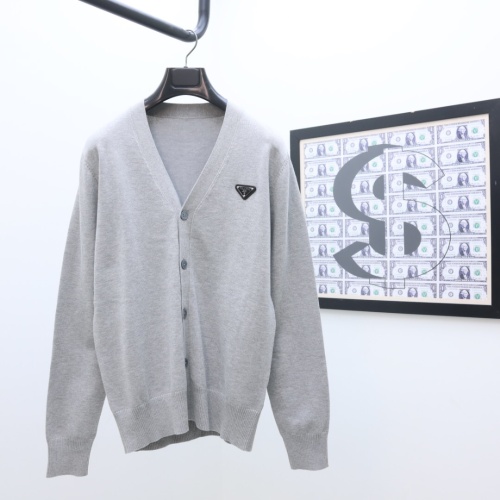 Cheap Prada Sweater Long Sleeved For Unisex #1049928 Replica Wholesale [$60.00 USD] [ITEM#1049928] on Replica Prada Sweater