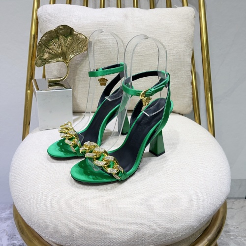 Cheap Versace Sandal For Women #1050023 Replica Wholesale [$118.00 USD] [ITEM#1050023] on Replica Versace Sandal