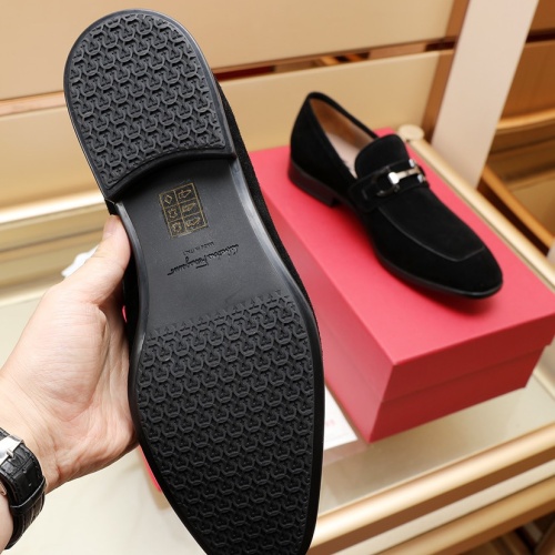Cheap Salvatore Ferragamo Leather Shoes For Men #1050154 Replica Wholesale [$125.00 USD] [ITEM#1050154] on Replica Salvatore Ferragamo Leather Shoes