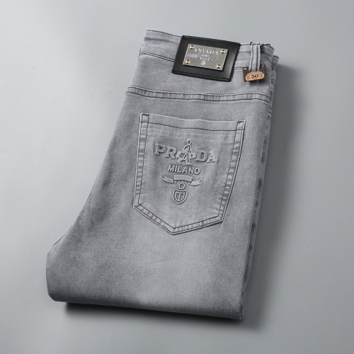 Cheap Prada Jeans For Men #1050808 Replica Wholesale [$42.00 USD] [ITEM#1050808] on Replica Prada Jeans