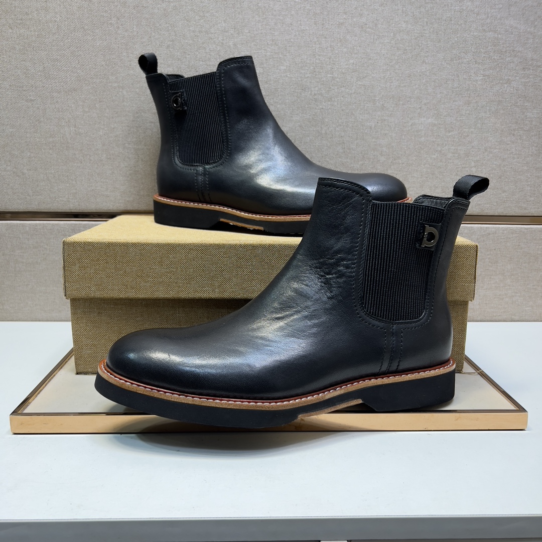 Cheap Salvatore Ferragamo Boots For Men #1044358 Replica Wholesale ...