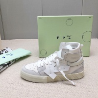 Cheap Off-White High Tops Shoes For Women #1043421 Replica Wholesale [$118.00 USD] [ITEM#1043421] on Replica Off-White High Tops Shoes