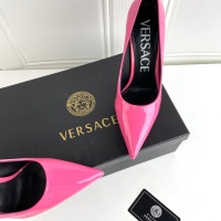 Cheap Versace High-Heeled Shoes For Women #1043728 Replica Wholesale [$130.00 USD] [ITEM#1043728] on Replica Versace High-Heeled Shoes