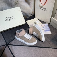 Cheap Alexander McQueen High Tops Shoes For Women #1043908 Replica Wholesale [$115.00 USD] [ITEM#1043908] on Replica Alexander McQueen High Tops Shoes