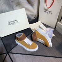 Cheap Alexander McQueen High Tops Shoes For Women #1043912 Replica Wholesale [$115.00 USD] [ITEM#1043912] on Replica Alexander McQueen High Tops Shoes