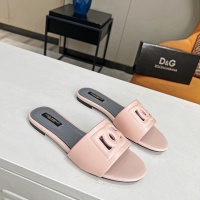 Cheap Dolce &amp; Gabbana D&amp;G Slippers For Women #1045468 Replica Wholesale [$82.00 USD] [ITEM#1045468] on Replica Dolce &amp; Gabbana D&amp;G Slippers