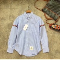 Thom Browne TB Shirts Long Sleeved For Men #1048424