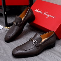 Salvatore Ferragamo Leather Shoes For Men #1049087