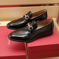 Cheap Salvatore Ferragamo Leather Shoes For Men #1050152 Replica Wholesale [$125.00 USD] [ITEM#1050152] on Replica Salvatore Ferragamo Leather Shoes