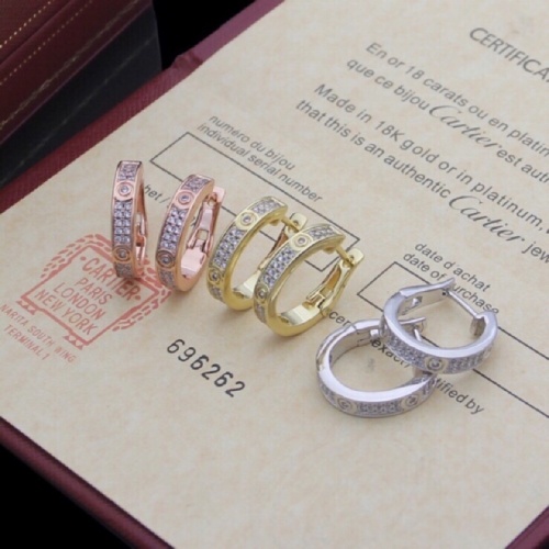 Cheap Cartier Earrings For Women #1051294 Replica Wholesale [$32.00 USD] [ITEM#1051294] on Replica Cartier Earrings