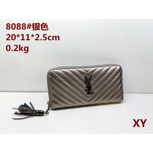 Cheap Yves Saint Laurent YSL Wallets For Women #1051296 Replica Wholesale [$19.00 USD] [ITEM#1051296] on Replica Yves Saint Laurent YSL Wallets