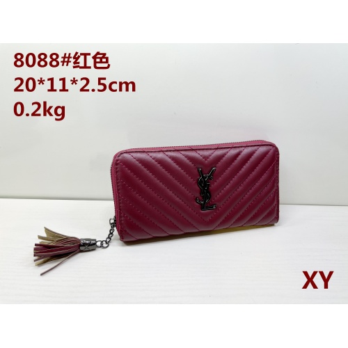 Cheap Yves Saint Laurent YSL Wallets For Women #1051298 Replica Wholesale [$19.00 USD] [ITEM#1051298] on Replica Yves Saint Laurent YSL Wallets
