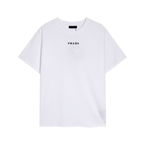 Cheap Prada T-Shirts Short Sleeved For Unisex #1051605 Replica Wholesale [$42.00 USD] [ITEM#1051605] on Replica Prada T-Shirts
