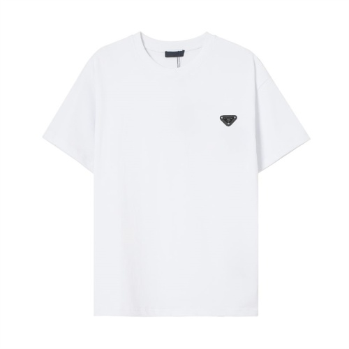 Cheap Prada T-Shirts Short Sleeved For Unisex #1051607 Replica Wholesale [$42.00 USD] [ITEM#1051607] on Replica Prada T-Shirts