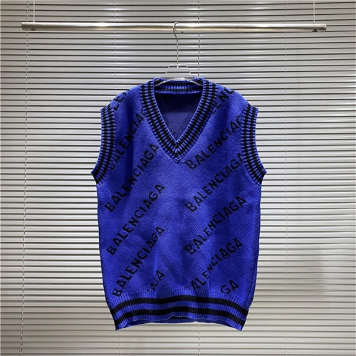 Cheap Balenciaga Sweaters Sleeveless For Unisex #1051691 Replica Wholesale [$45.00 USD] [ITEM#1051691] on Replica Balenciaga Sweaters