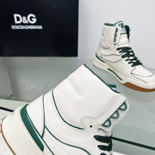 Cheap D&amp;G High Top Shoes For Men #1051779 Replica Wholesale [$108.00 USD] [ITEM#1051779] on Replica Dolce &amp; Gabbana D&amp;G High Top Shoes