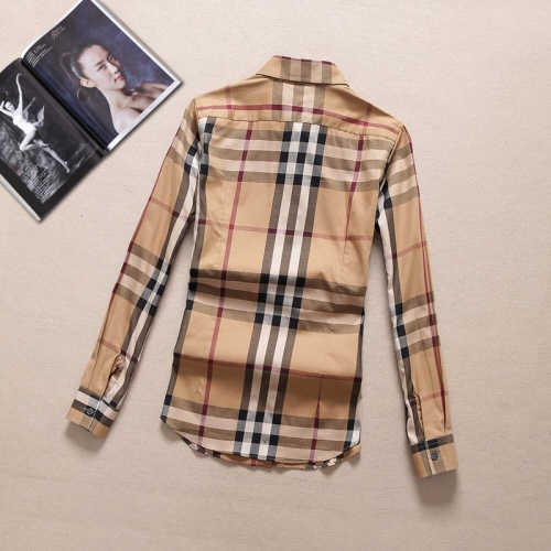 Cheap Burberry Shirts Long Sleeved For Women #1052228 Replica Wholesale [$36.00 USD] [ITEM#1052228] on Replica Burberry Shirts