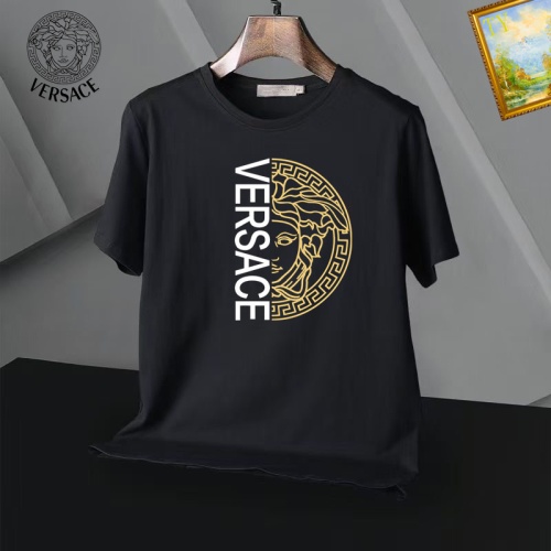 Cheap Versace T-Shirts Short Sleeved For Men #1052453 Replica Wholesale [$25.00 USD] [ITEM#1052453] on Replica Versace T-Shirts