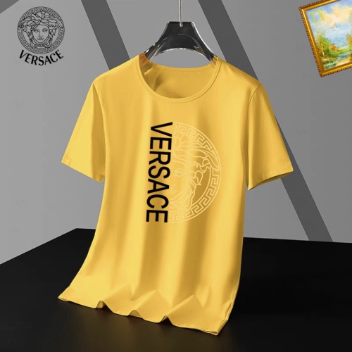 Cheap Versace T-Shirts Short Sleeved For Men #1052455 Replica Wholesale [$25.00 USD] [ITEM#1052455] on Replica Versace T-Shirts
