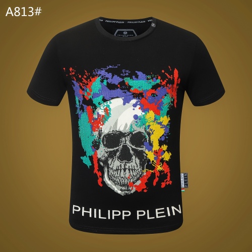 Cheap Philipp Plein PP T-Shirts Short Sleeved For Men #1052609 Replica Wholesale [$29.00 USD] [ITEM#1052609] on Replica Philipp Plein PP T-Shirts