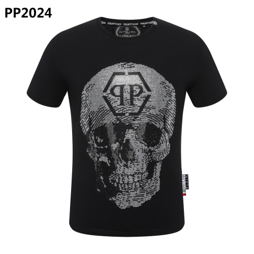 Cheap Philipp Plein PP T-Shirts Short Sleeved For Men #1052705 Replica Wholesale [$29.00 USD] [ITEM#1052705] on Replica Philipp Plein PP T-Shirts
