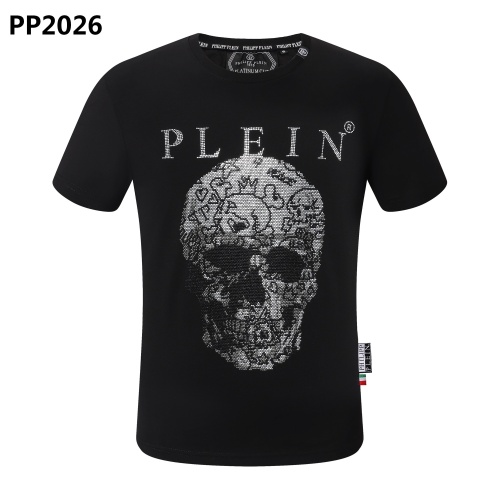 Cheap Philipp Plein PP T-Shirts Short Sleeved For Men #1052706 Replica Wholesale [$29.00 USD] [ITEM#1052706] on Replica Philipp Plein PP T-Shirts