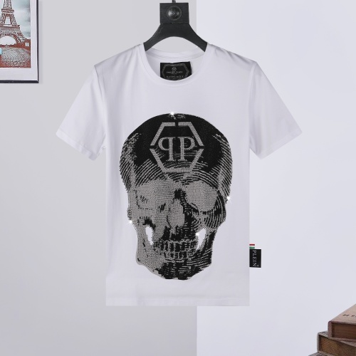Cheap Philipp Plein PP T-Shirts Short Sleeved For Men #1052723 Replica Wholesale [$27.00 USD] [ITEM#1052723] on Replica Philipp Plein PP T-Shirts