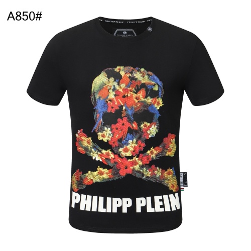 Cheap Philipp Plein PP T-Shirts Short Sleeved For Men #1052736 Replica Wholesale [$29.00 USD] [ITEM#1052736] on Replica Philipp Plein PP T-Shirts