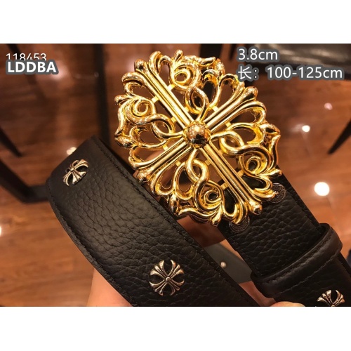 Cheap Chrome Hearts AAA Quality Belts For Men #1053052 Replica Wholesale [$82.00 USD] [ITEM#1053052] on Replica Chrome Hearts AAA Quality Belts