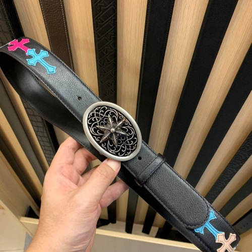 Cheap Chrome Hearts AAA Quality Belts For Men #1053081 Replica Wholesale [$112.00 USD] [ITEM#1053081] on Replica Chrome Hearts AAA Quality Belts
