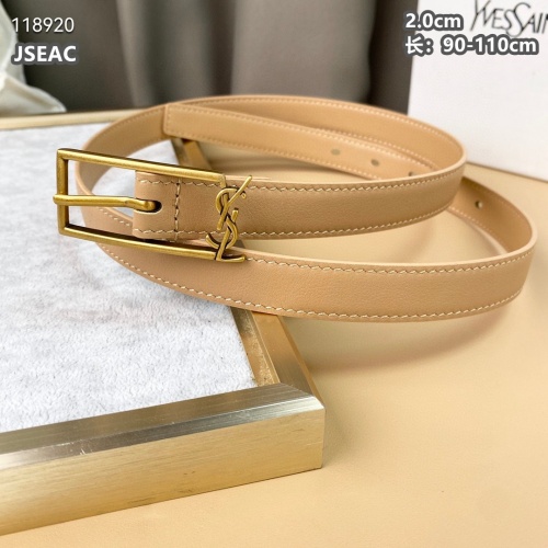 Cheap Yves Saint Laurent AAA Quality Belts For Women #1053137 Replica Wholesale [$52.00 USD] [ITEM#1053137] on Replica Yves Saint Laurent AAA Quality Belts