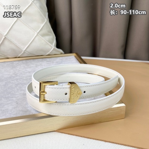 Cheap Prada AAA Quality Belts For Women #1053370 Replica Wholesale [$52.00 USD] [ITEM#1053370] on Replica Prada AAA Quality Belts