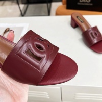 Cheap Dolce &amp; Gabbana D&amp;G Slippers For Women #1051157 Replica Wholesale [$85.00 USD] [ITEM#1051157] on Replica Dolce &amp; Gabbana D&amp;G Slippers