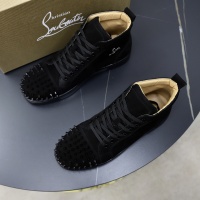 Cheap Christian Louboutin High Top Shoes For Men #1051193 Replica Wholesale [$88.00 USD] [ITEM#1051193] on Replica Christian Louboutin High Top Shoes