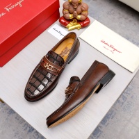 Cheap Salvatore Ferragamo Leather Shoes For Men #1051199 Replica Wholesale [$82.00 USD] [ITEM#1051199] on Replica Salvatore Ferragamo Leather Shoes