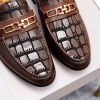 Cheap Salvatore Ferragamo Leather Shoes For Men #1051199 Replica Wholesale [$82.00 USD] [ITEM#1051199] on Replica Salvatore Ferragamo Leather Shoes